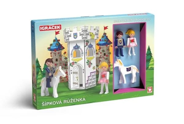 Igráček Sleeping Beauty – a creative set based on the fairy tale