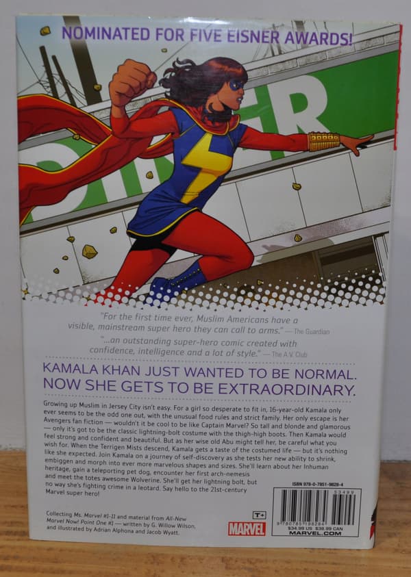 BDB Ms. Marvel Marvel Now 1 Hardback (English)