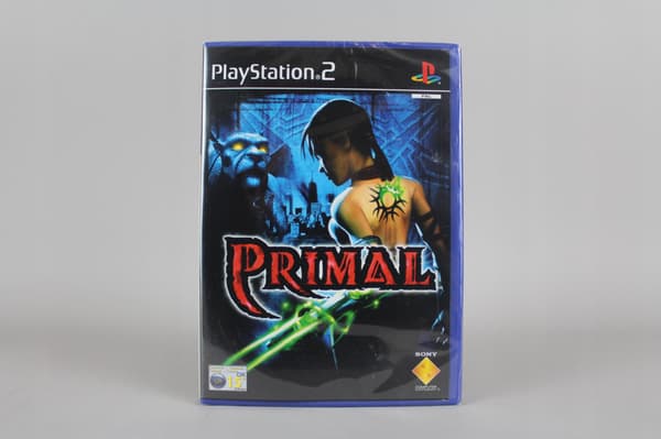 PRIMAL PlayStation 2 (PS2) in its box