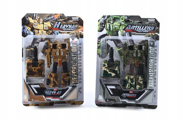 2-IN-1 MILITARY ROBOT THAT TRANSFORMS INTO DIFFERENT COLOURS