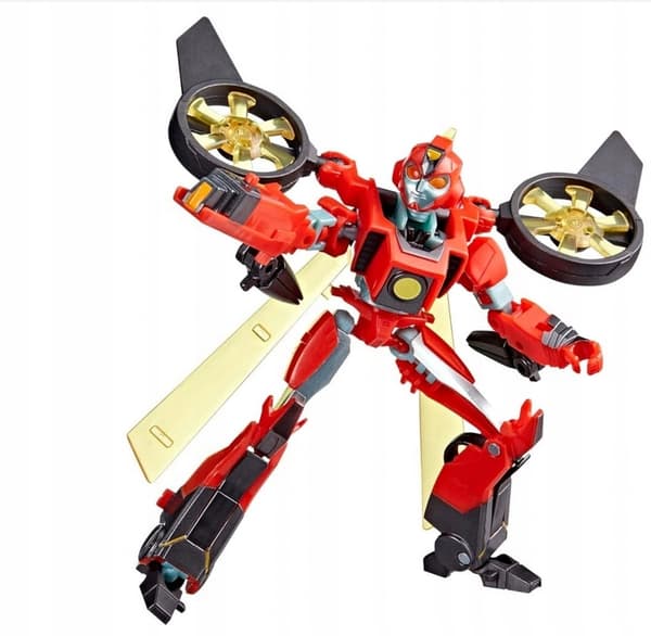 Transformers EARHSPARK Terran Twitch 2-in-1 transforming robot figurine