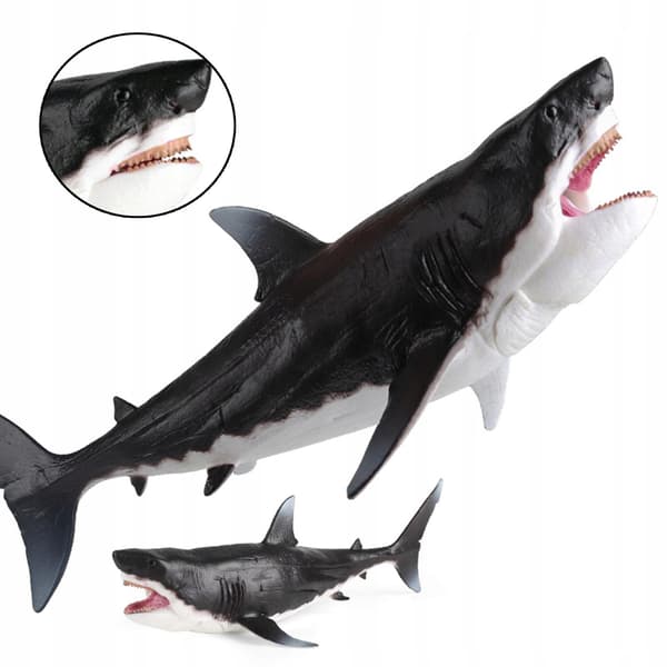 Megalodon Action Figure Toy Creature Marine Collection Simulation Ancient Giant