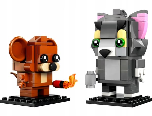 LEGO BrickHeadz 40793 Tom and Jerry Figures