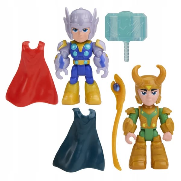 Iron Man and the Super Squad: Thor and Loki 2-pack figures + accessories – Hasbro G3118