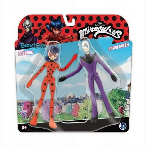 TcgToys: Miraculous Bendy figure set (2 pieces)