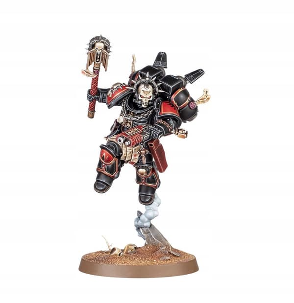 Chaplain with Jump Pack – Space Marines – Armageddon 2026, 1-model sprue