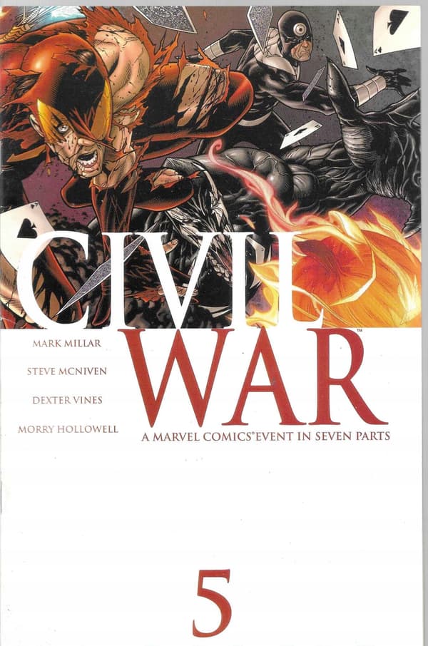 Marvel Civil War Comics 1–7/2006 (in English) – Complete set!