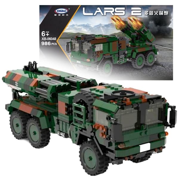 Technic Building Blocks: Lars2 Military Rocket Launcher [XB-06048]