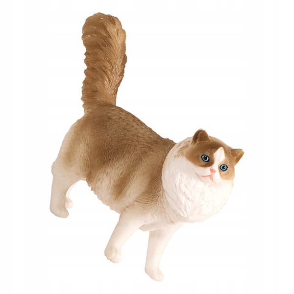 PLASTIC CAT MODEL – DECORATION AND TOY FOR CHILDREN