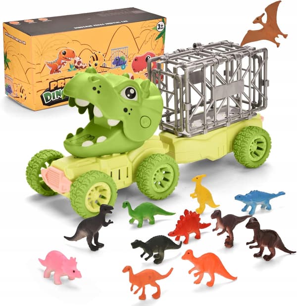 Dinosaur Transport Truck – 12 Figures Included
