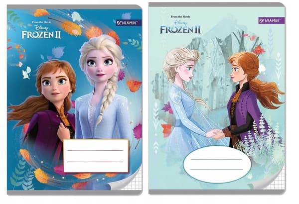 A5/32K squared exercise book – Frozen II (10 pcs)