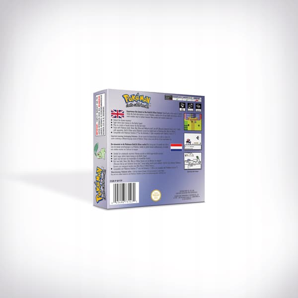 Pokémon Crystal EUR Reproduction Packaging Insert