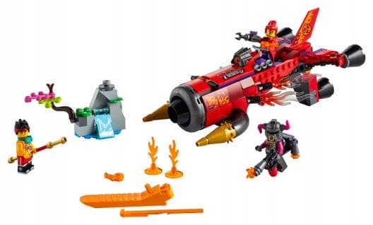 LEGO Monkie Kid 80019 RED SO’S HELLISH JET