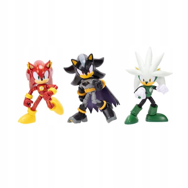 DC Comics figure set: Sonic the Hedgehog, 4 pieces, 12 cm