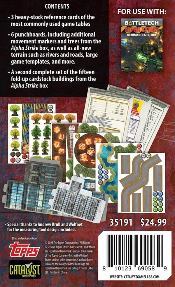BattleTech Counter Pack – Alpha Strike – ENG version NEW