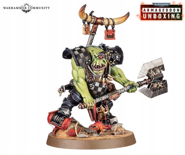 Painboy + Bannernob + Bigboss – Orks – VERSION 2026 – Armageddon – SPRUE