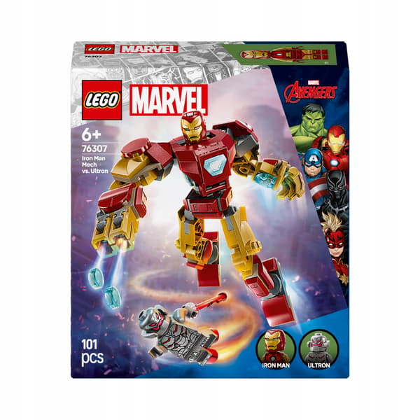 LEGO Marvel: Iron Man’s Mech vs Ultron 76307
