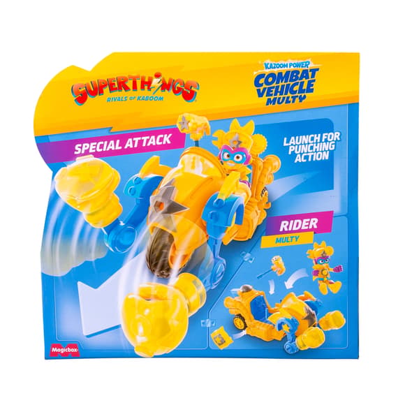 SuperThings Kazoom Power Combat Vehicle Multy Magicbox Toy