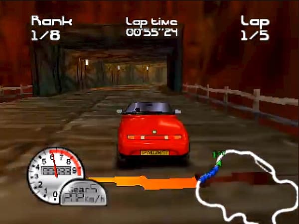 Roadsters – a game for the Nintendo 64 (N64) console.