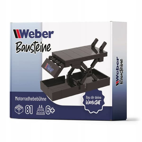Weber 81-piece motorbike jack blocks