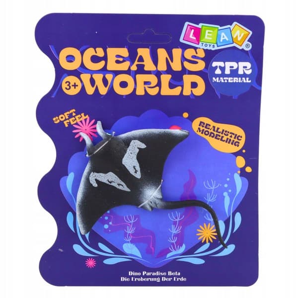 RUBBER STINGRAY FISH FIGURINE