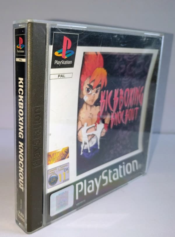 KICKBOXING KNOCKOUT 3XA PlayStation (PSX) boxed version