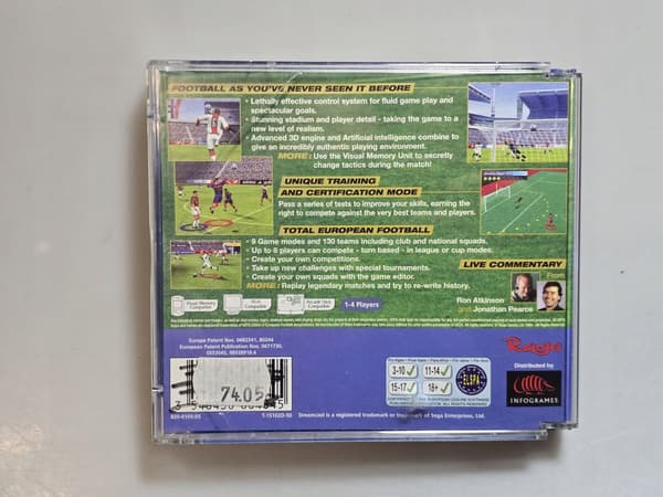 UEFA STRIKER SEGA DREAMCAST
