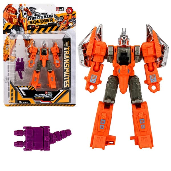 2-IN-1 DINOSAUR WITH MOVING PARTS THAT CHANGE SHAPE