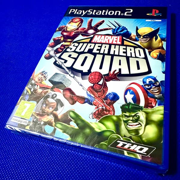 Marvel Super Hero Squad | PS2 | PLAYSTATION 2 | 3xA SET | NEW | SEALED