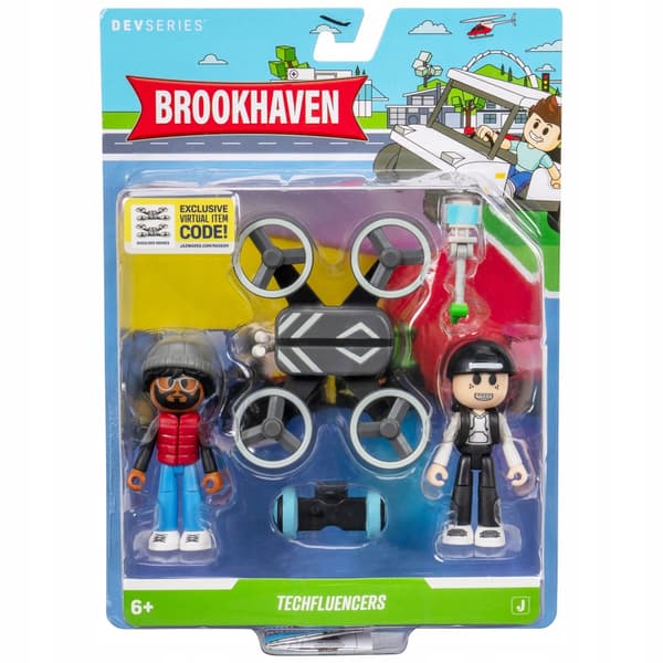 Roblox Techfluencers Figures Set + Online Code – Genuine