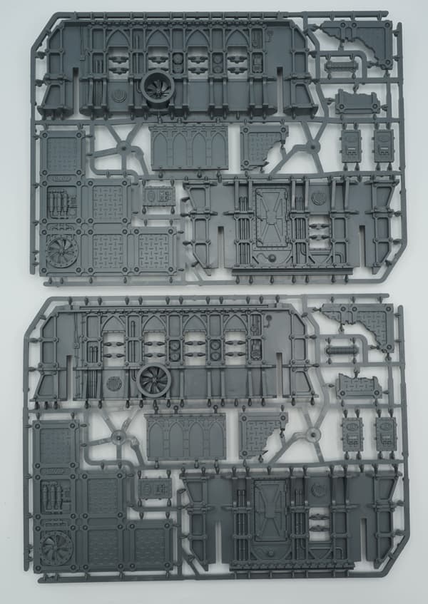 Warhammer 40k STC Hab-Bunker plastic terrain set
