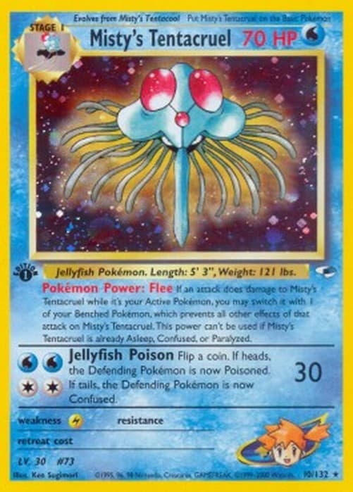Pokemon Misty's Tentacruel