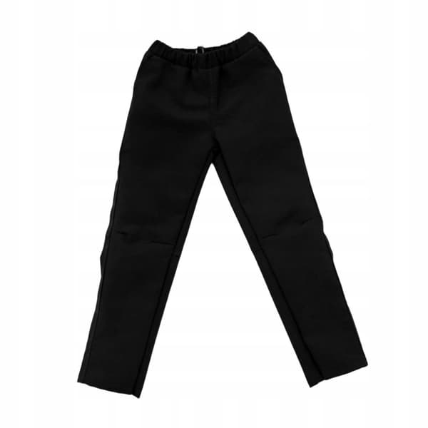 1:6 Scale Man Action Figure Trousers Miniature Figurine Display – Black