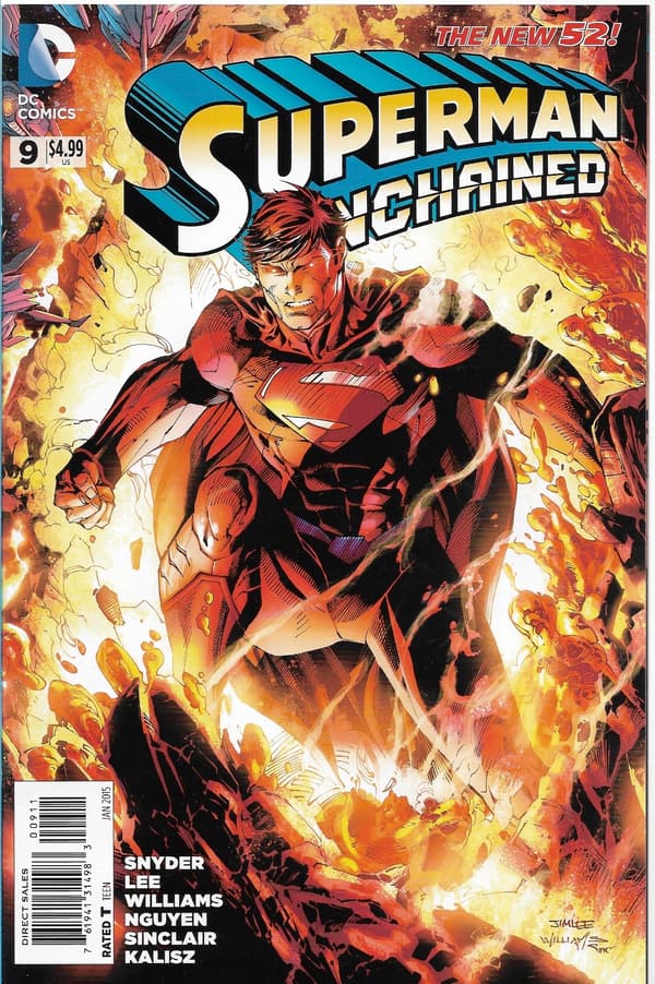 Superman Unchained 1–9/2013 (English) by Jim Lee – COMPLETE SET