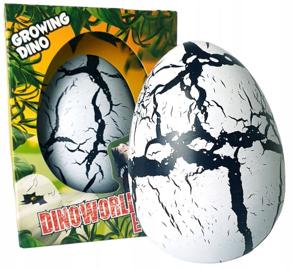 LARGE EGG – DINOSAUR EGG – HATCHING – GROWING IN 24 HOURS – T-REX XXL DINOSAUR