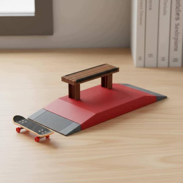 Finger Skateboard Ramp Kit Gift Box – Packaged mini fingerboard D