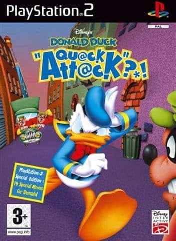 Donald Duck Quack’s Attack on the PlayStation 2 (PS2) #6318