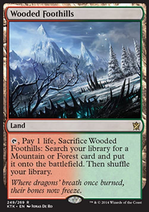 Magic: The Gathering Wooded Foothills