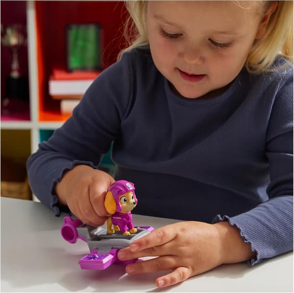 PSI PATROL Core Action Pups Skye and the Plane Figure