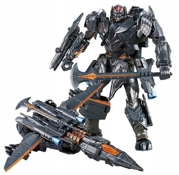 2-in-1 TOY: PLANE + FIGHTER JET + ROBOT – Transformable toy for children (I015)