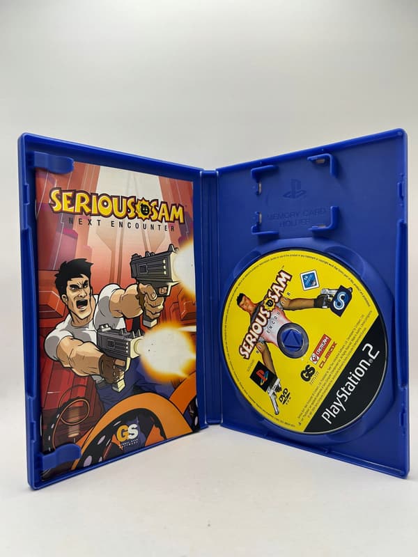 SERIOUS SAM NEXT ENCOUNTER 3XA PS2 PlayStation 2 (PS2) boxed