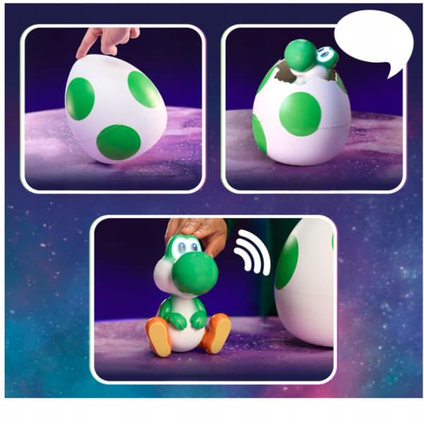 HATCHIN' YOSHI INTERACTIVE YOSHI EGG – SUPER MARIO GALAXY MOVIE SOUNDS