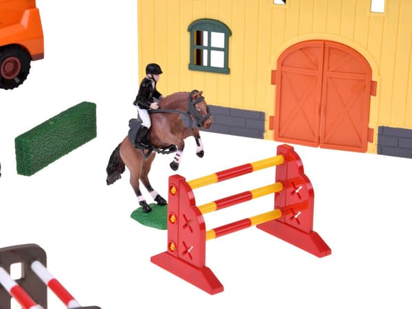 HORSE PEN SET WITH TRACTOR AND TRAILER