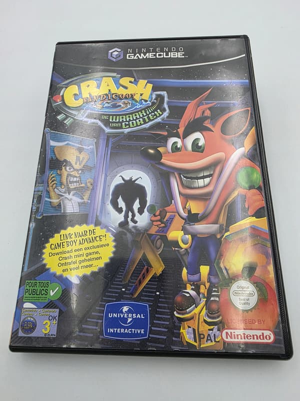 GAMECUBE CRASH BANDICOOT: THE WRATH OF CORTEX