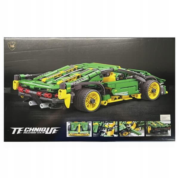 A realistic sports car: Creative fun for young and old alike