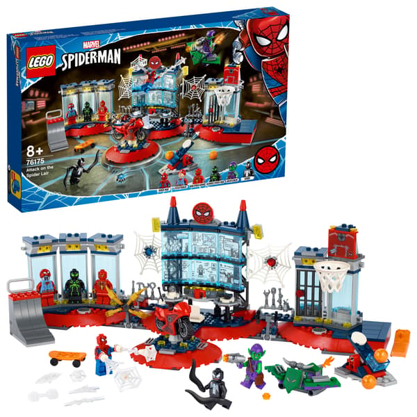 LEGO Super Heroes 76175 Attack on Spider-Man’s Hideout – a gift for a boy