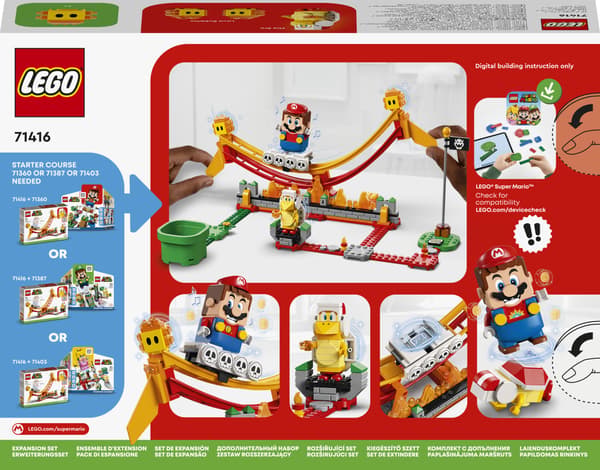 LEGO 71416 Super Mario: Ride on the Lava Wave