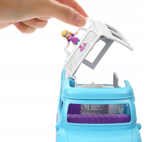 Polly Pocket Figures – Camping Campervan