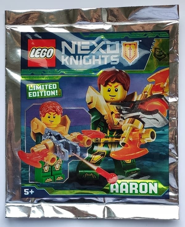 LEGO Nexo Knights AARON WEAPON, complete with magazine