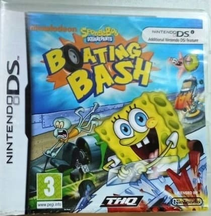 SPONGEBOB BOATING BASH FOR NINTENDO DS